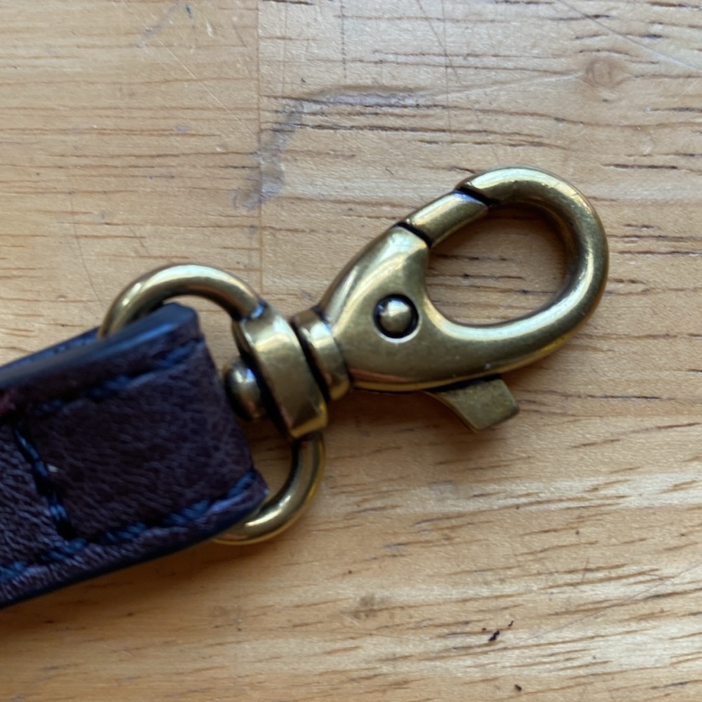 Brown strap for Bag 20-24”, dark brown In pre-owned good condition #DarkBrown - Picture 9 of 9